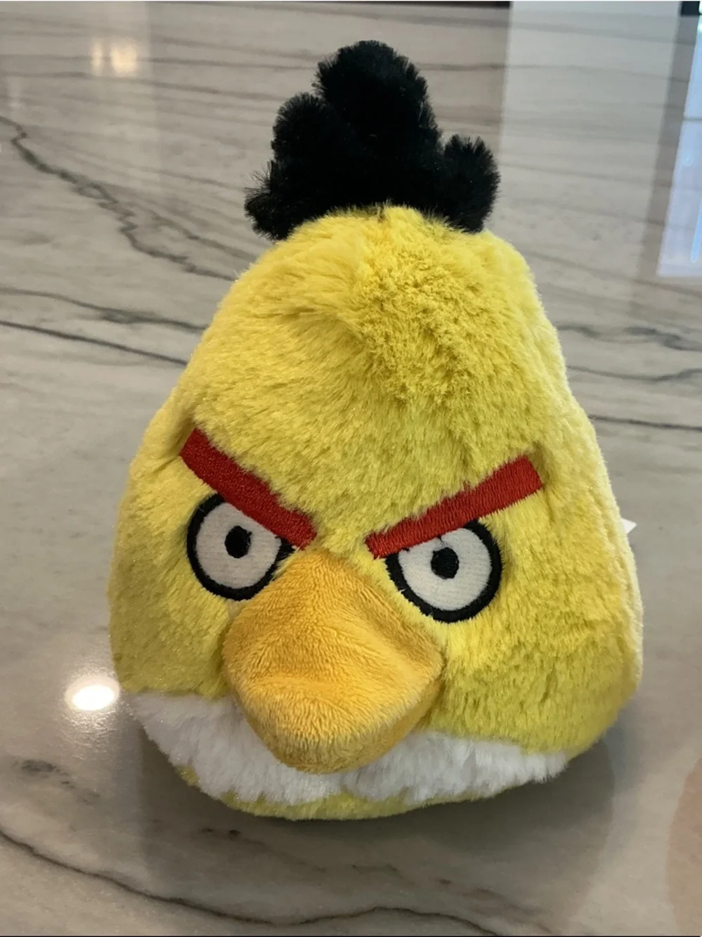 Plush Angry Bird Toy - Red and Yellow lot (3) Space Bird NWT